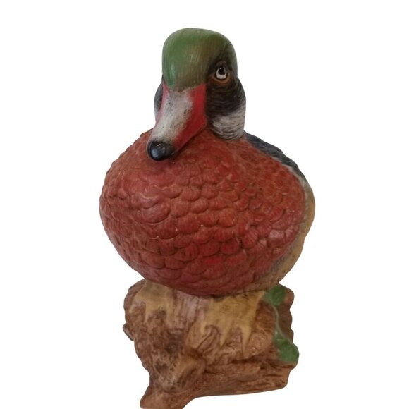 Vintage Holland Mold Hand-Painted Ceramic Wood Duck Pair Figurines 12" Collectib - Picture 6 of 12